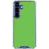 Green Galaxy S25 Clear Case